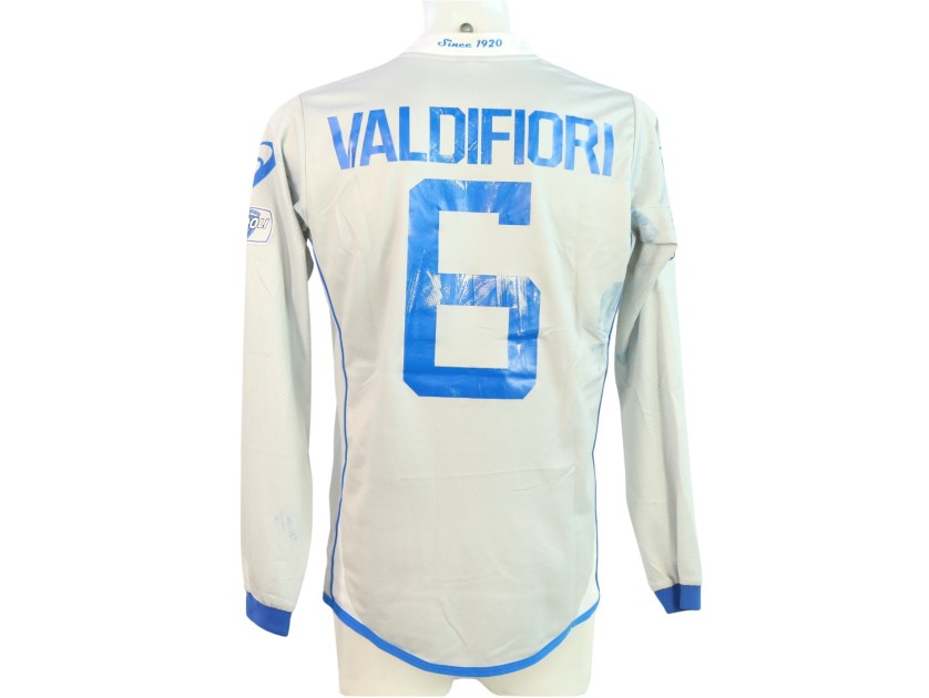 Valdifiori's Match issued shirt Fiorentina vs Empoli Coppa Italia 2011, special Anniversary edition