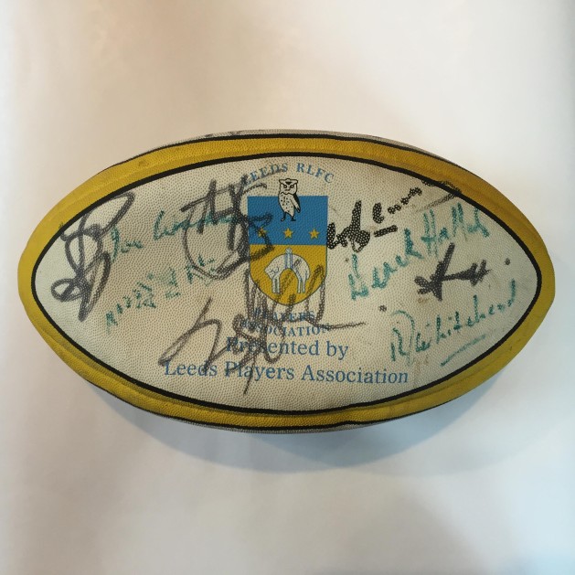 Leeds RLFC Players' Association Rugby Ball Signed by the Team