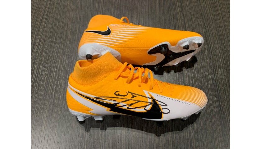 Cr7 orange outlet boots