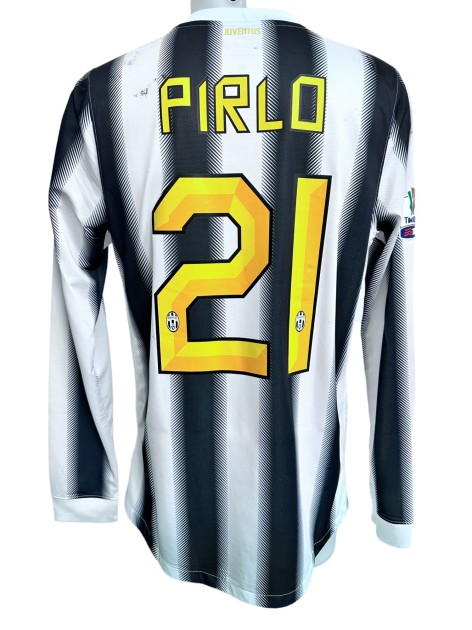 Pirlo's Match Worn Shirt, Juventus vs AC Milan, TIM Cup 2012