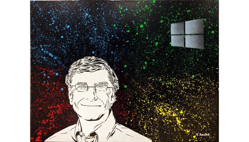 "Bill Gates" by Evan Sanks