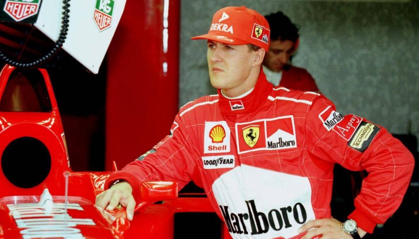 Official Ferrari Cap Signed by Michael Schumacher