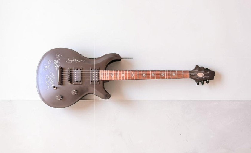 Black Sabbath Signed Stagg Electric Guitar