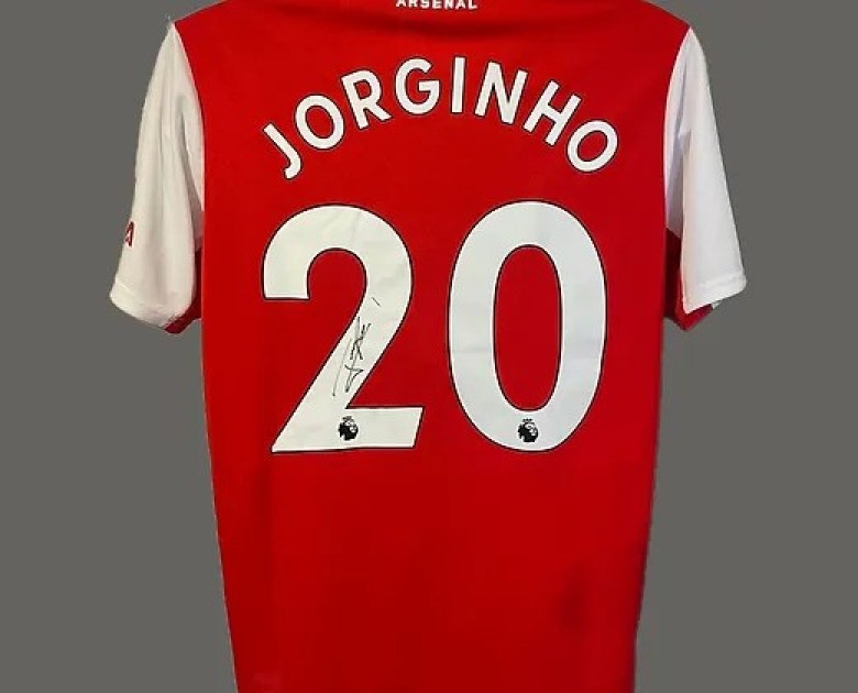 Jorginho's Arsenal 2022/23 Signed Shirt - CharityStars