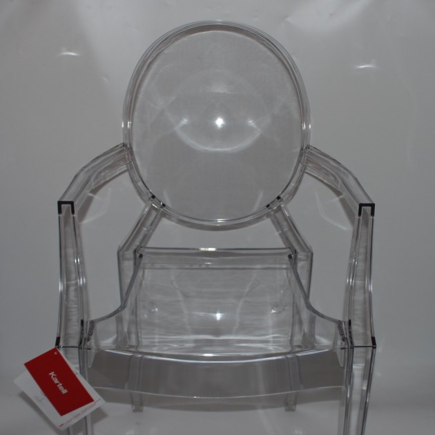 Louis Ghost chair, ralized by Kartell