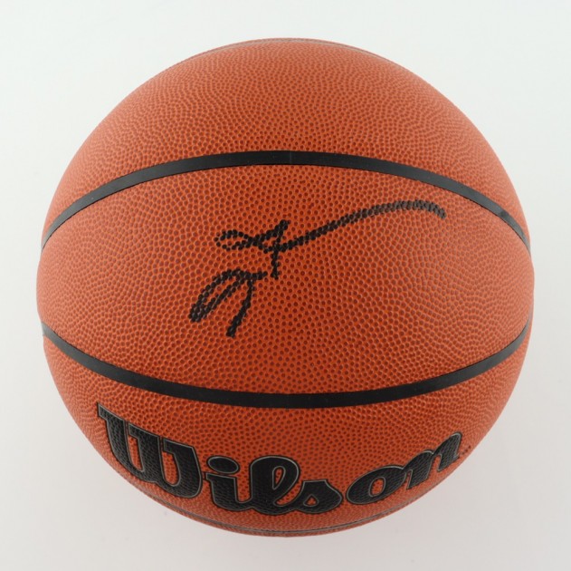 Allen Iverson Signed NBA Authentic Series Basketball