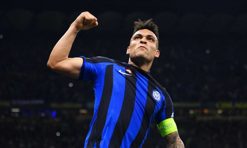 Lautaro Inter Milan 22/23 UCL Home Jersey