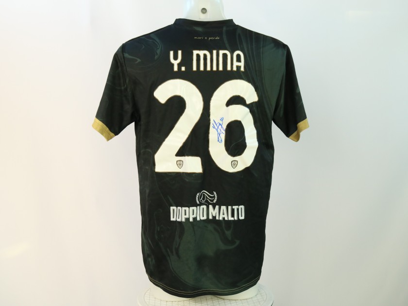 Maglia Mina Unwashed, Lazio vs Cagliari 2024 - Autografata