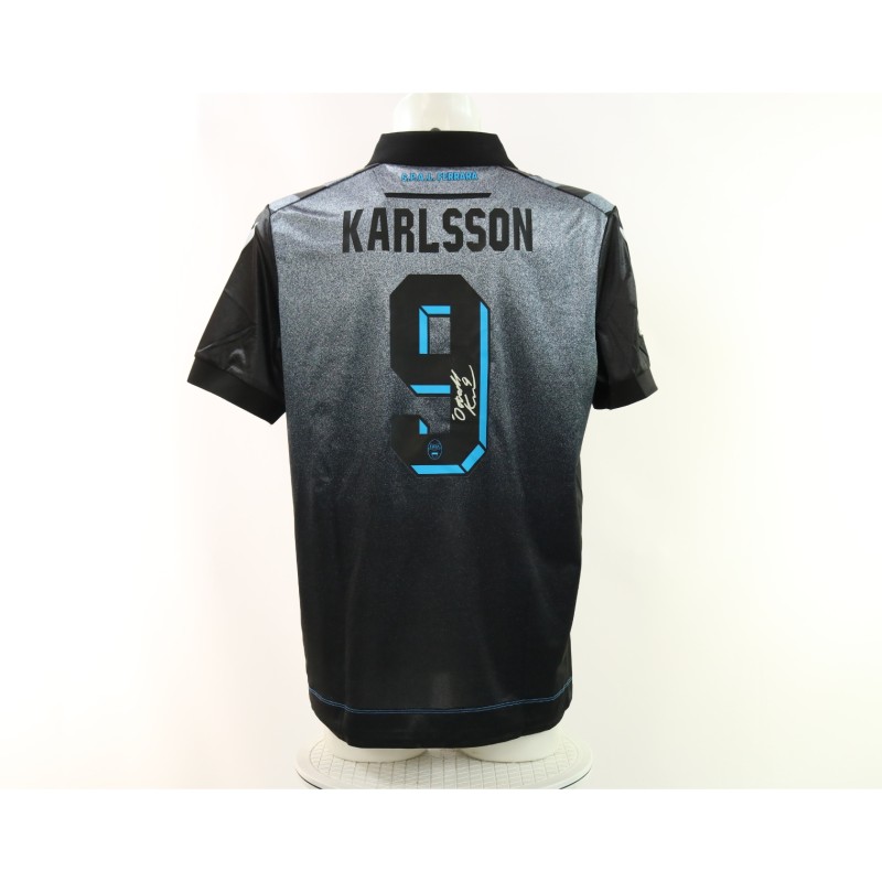 Karlsson's Signed Unwashed Shirt, Virtus Entella vs SPAL 2025 