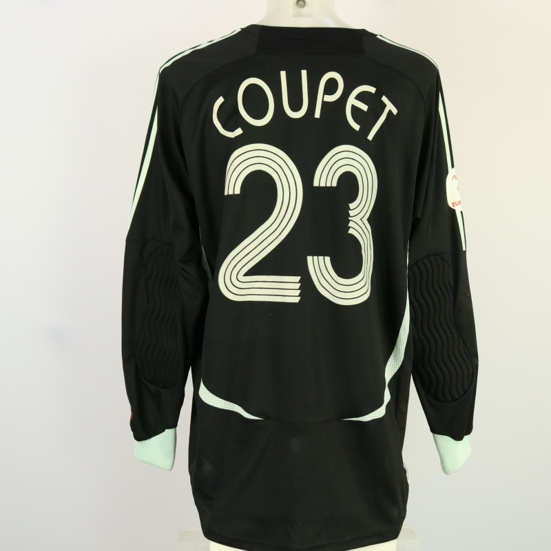 Coupet's Match-Issued Shirt, France vs Ukraine EURO qualifiers 2008