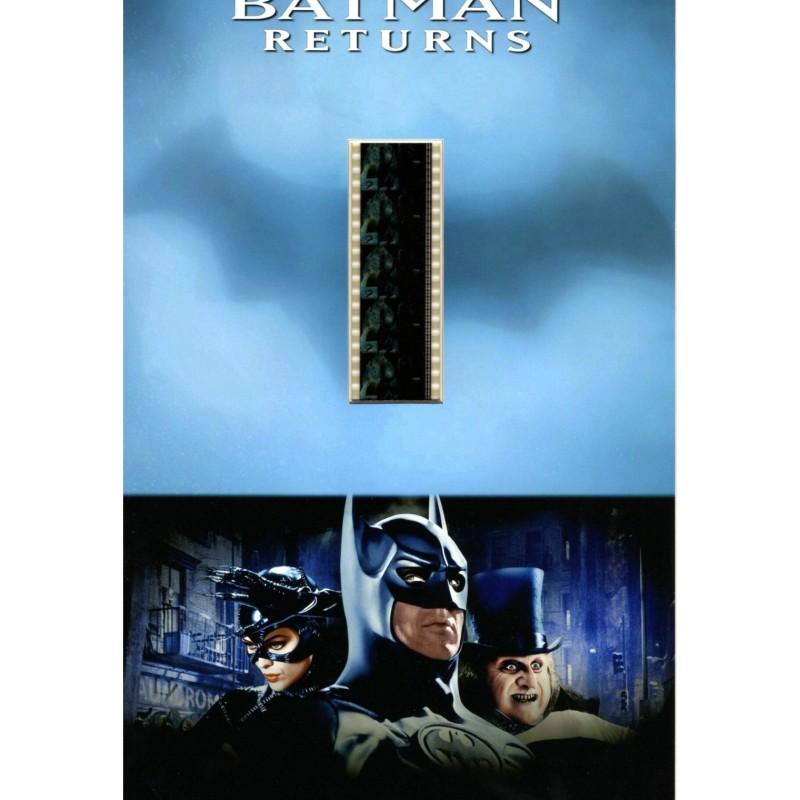 Maxi Card con frammenti originali della pellicola Batman Returns