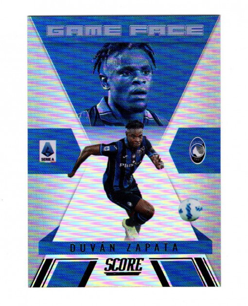 Panini Card Duvan Zapata Game Face Serie A Score 2021/22