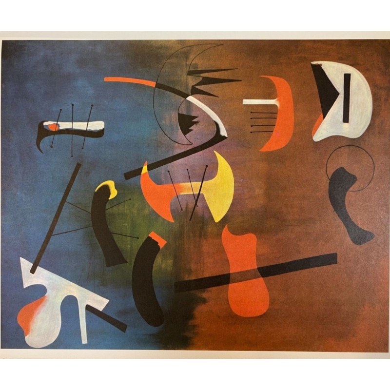 'Composition' Lithograph by Joan Miró