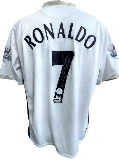 Ronaldo's Manchester United Signed Official Shirt, 2007/08