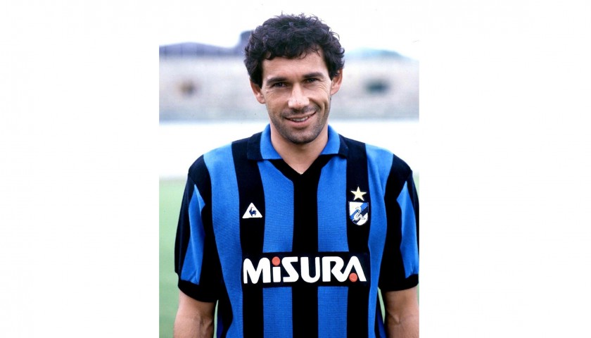 Baresi's Signed Match-Issued/Worn 1987/88 Inter Shirt
