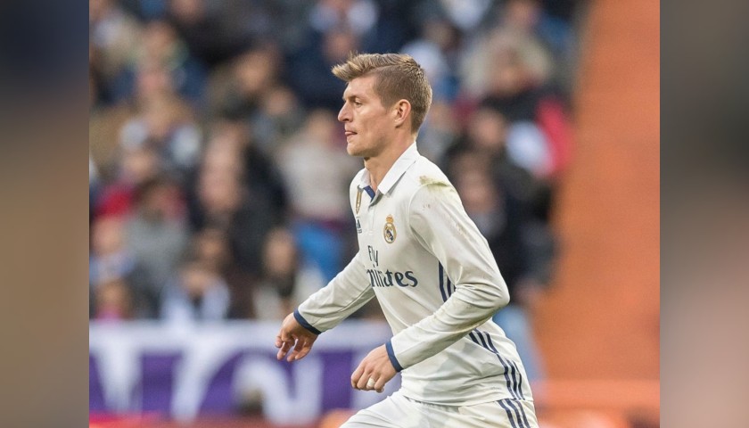 Kroos' Official Real Madrid Signed Shirt, 2019/20 - CharityStars