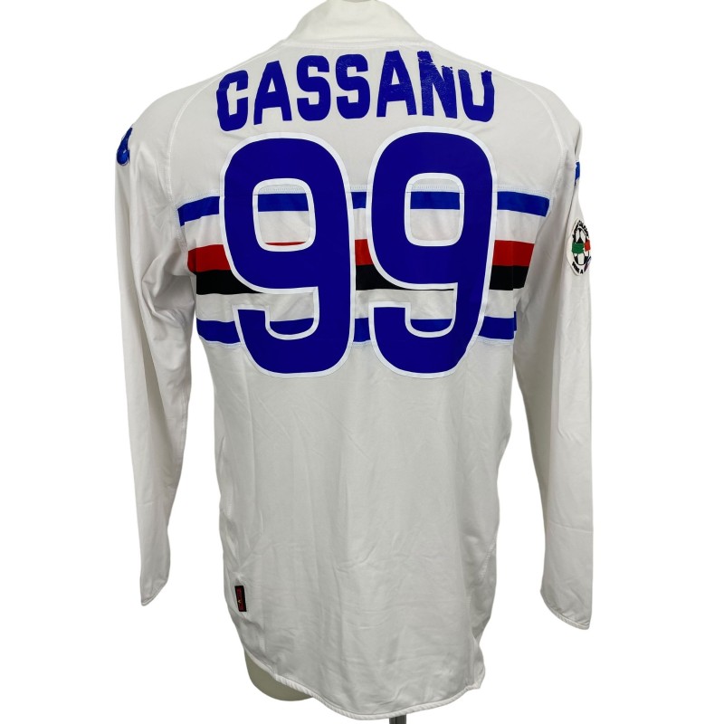 Cassano's Sampdoria Match-Issued Shirt, 2009/10