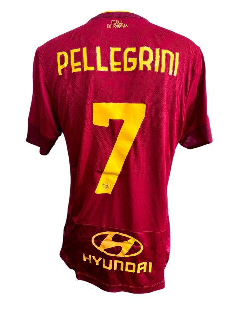 Pellegrini's Roma Issued Shirt, 2021/22