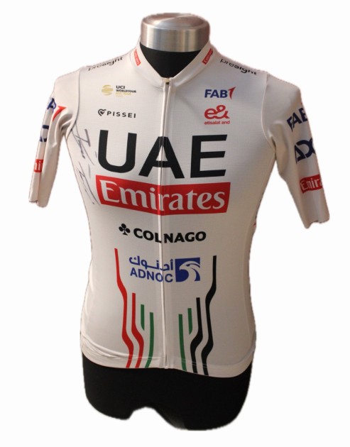 Tadej Pogacar's UAE Emirates Signed Shirt, 2024