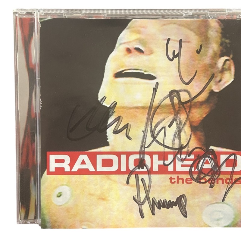 Radiohead Signed The Bends CD