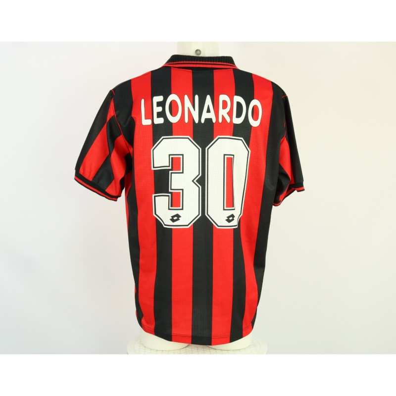 Leonardo Official AC Milan Shirt, 1997/98