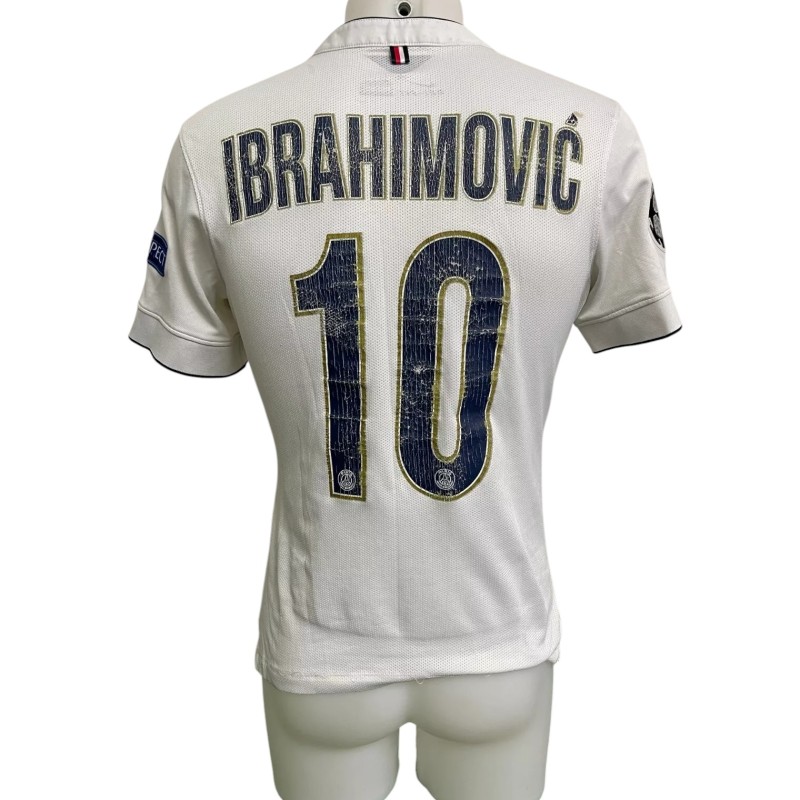 Ibrahimovic's Paris Saint-Germain Issued Shirt UCL 2015/16