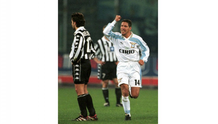 Simeone's Lazio Match Shirt, 1999/00