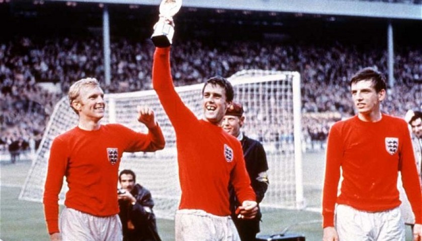 Sir Geoff Hurst ’66’ England World Cup Shirt