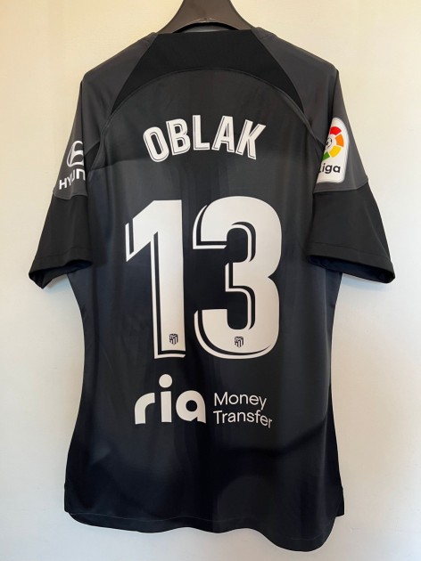 Maglia gara Oblak Atletico Madrid, 2022/23