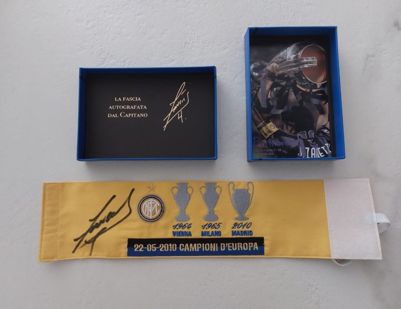 Captain's Armband - Signed by Javier Zanetti