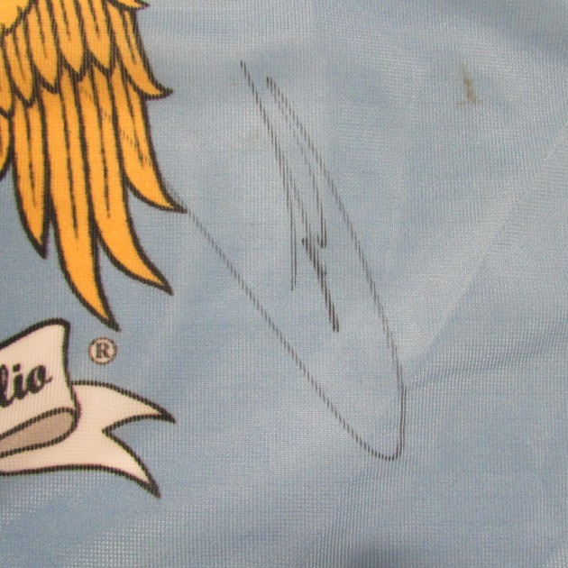 Blues on the Green 2015 Pin Flag Signed by Kevin De Bruyne