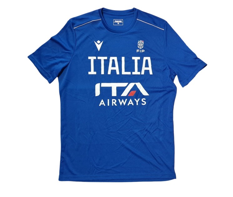 Tonut's Italy Pre-Match Shirt