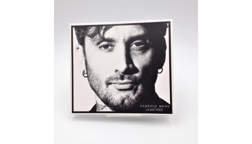 "La mia voce" CD and Booklet with Inlay Cover Signed by Fabrizio Moro