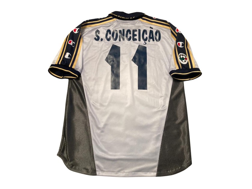 Conceicao's Parma Match-Worn Shirt, 2000/01