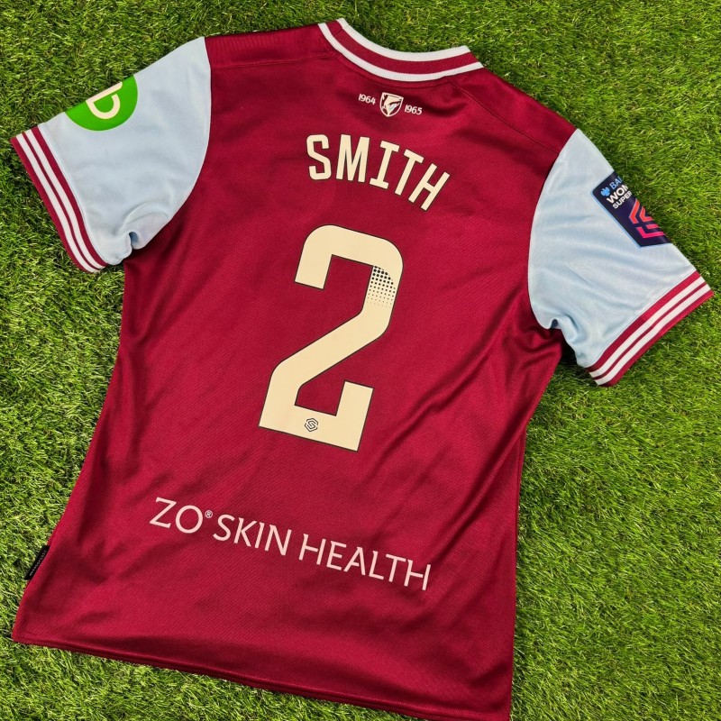 Kirsty Smith's West Ham 2024–25 Official Player Worn Home Football Shirt