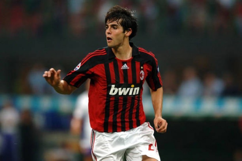 Kaka's AC Milan Signed Match Shirt, 2007/08