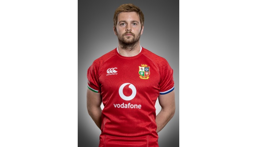 Lions 2021 Test Shirt - Worn and Signed by Iain Henderson