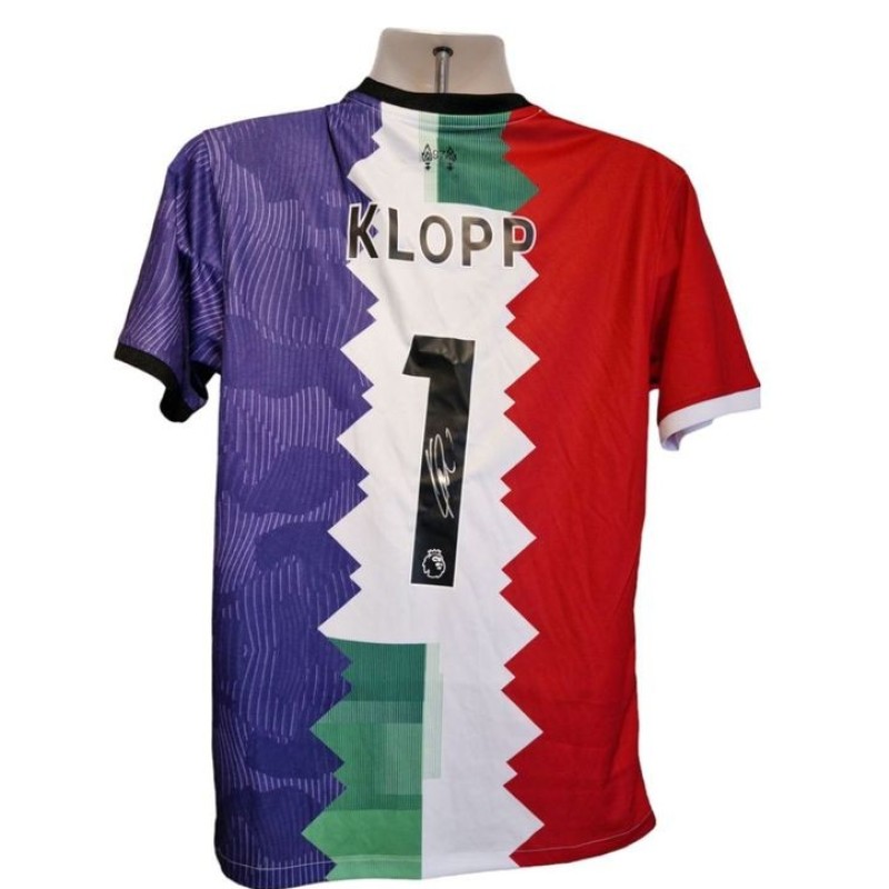 Jurgen Klopp's Liverpool 2023/24 Signed Replica Shirt 