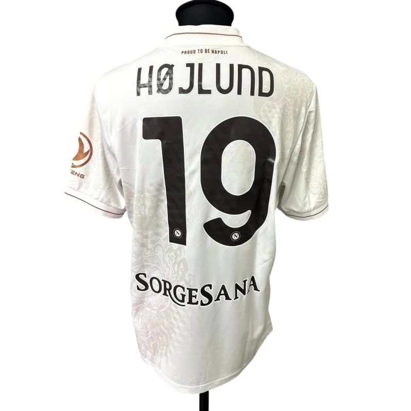 Hojlund's Match-Issued Shirt, Como vs Napoli 2026