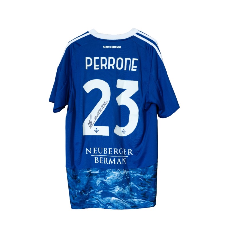 Perrone's Como Official Shirt, 2025/26 - Signed