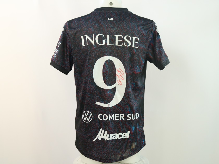 Inglese's unwashed Signed Shirt, Catania vs Messina 2024 