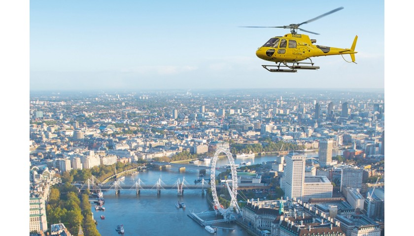 Helicopter Ride Over London For Two People
