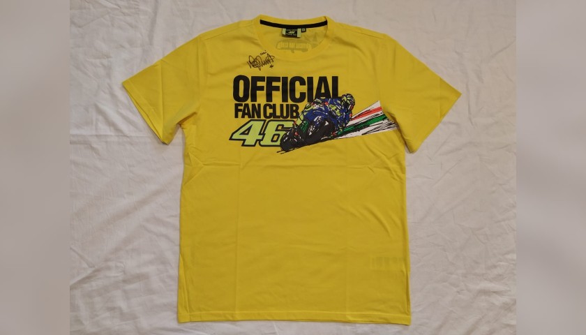 Fan Club VR46 T-Shirt - Signed by Valentino Rossi