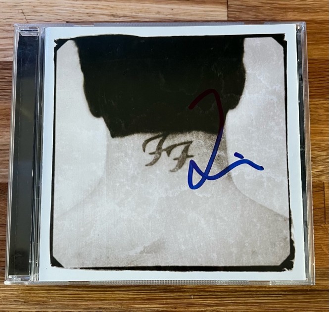 Taylor Hawkins of Foo Fighters Signed There Is Nothing Left To Lose CD