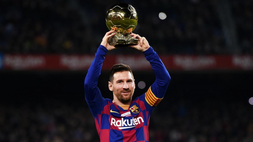 Messi's Match-Issued Barcelona Shirt, 2019/20 CharityStars