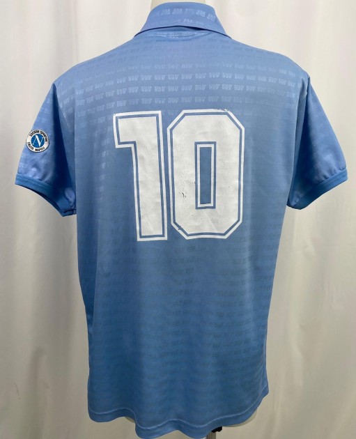 Maradona's Napoli Match Shirt, 1990/91