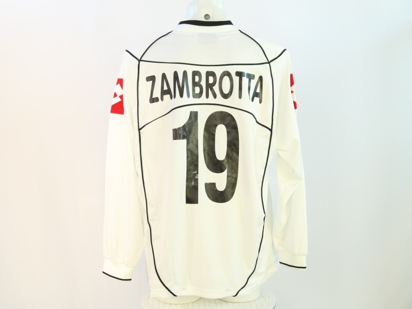 Zambrotta's Udinese vs Juventus Match-Issued Shirt, 2003