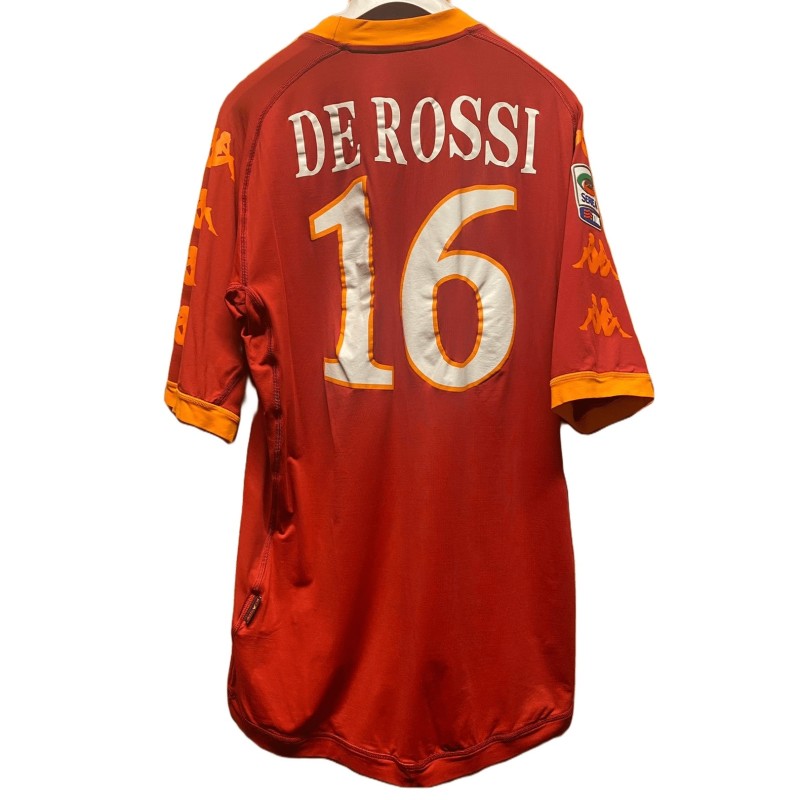 De Rossi's Roma Match-Issued Shirt, 2010/11