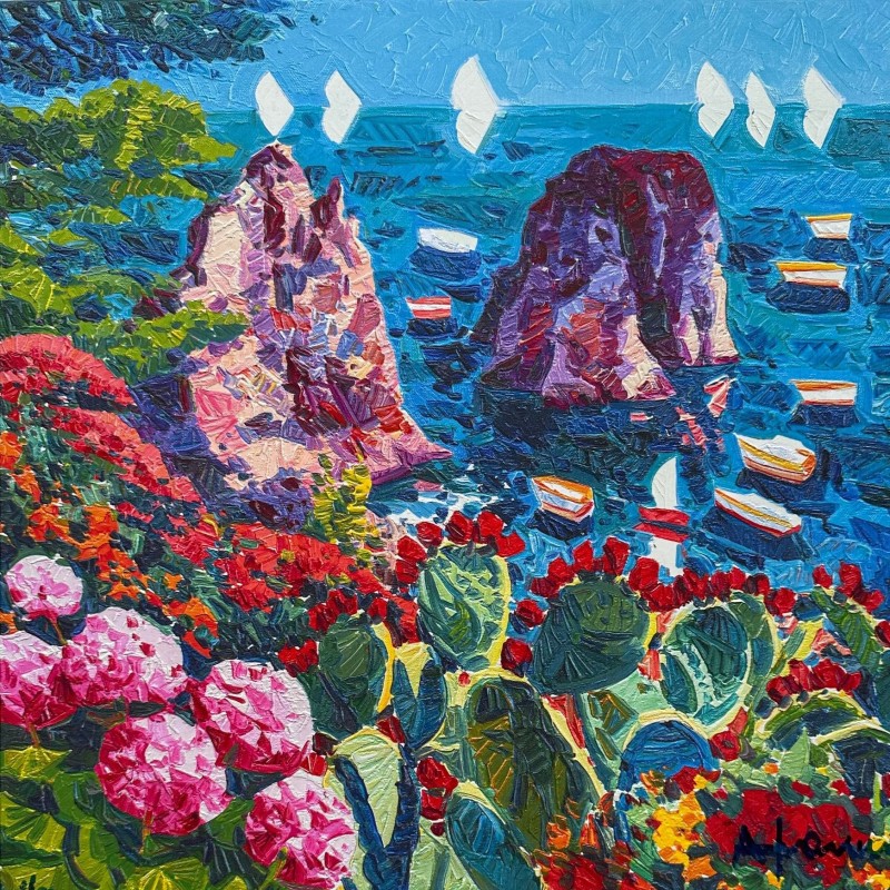 "Capri, la maestosità dei faraglioni" by Athos Faccincani 