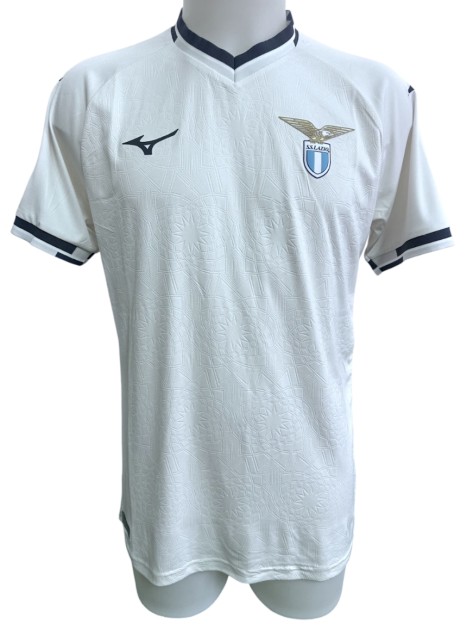 Zaccagni's Lazio Match-Worn Shirt, 2025/26